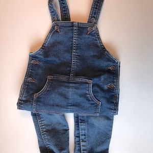 Jean overalls